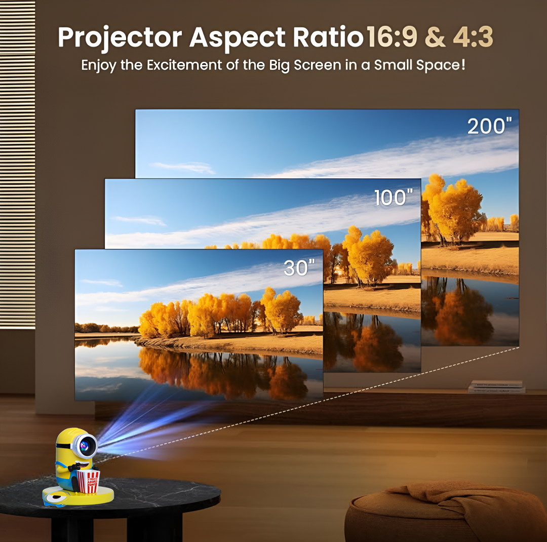 BananaPro™ Projector 4K 1080P Full HD