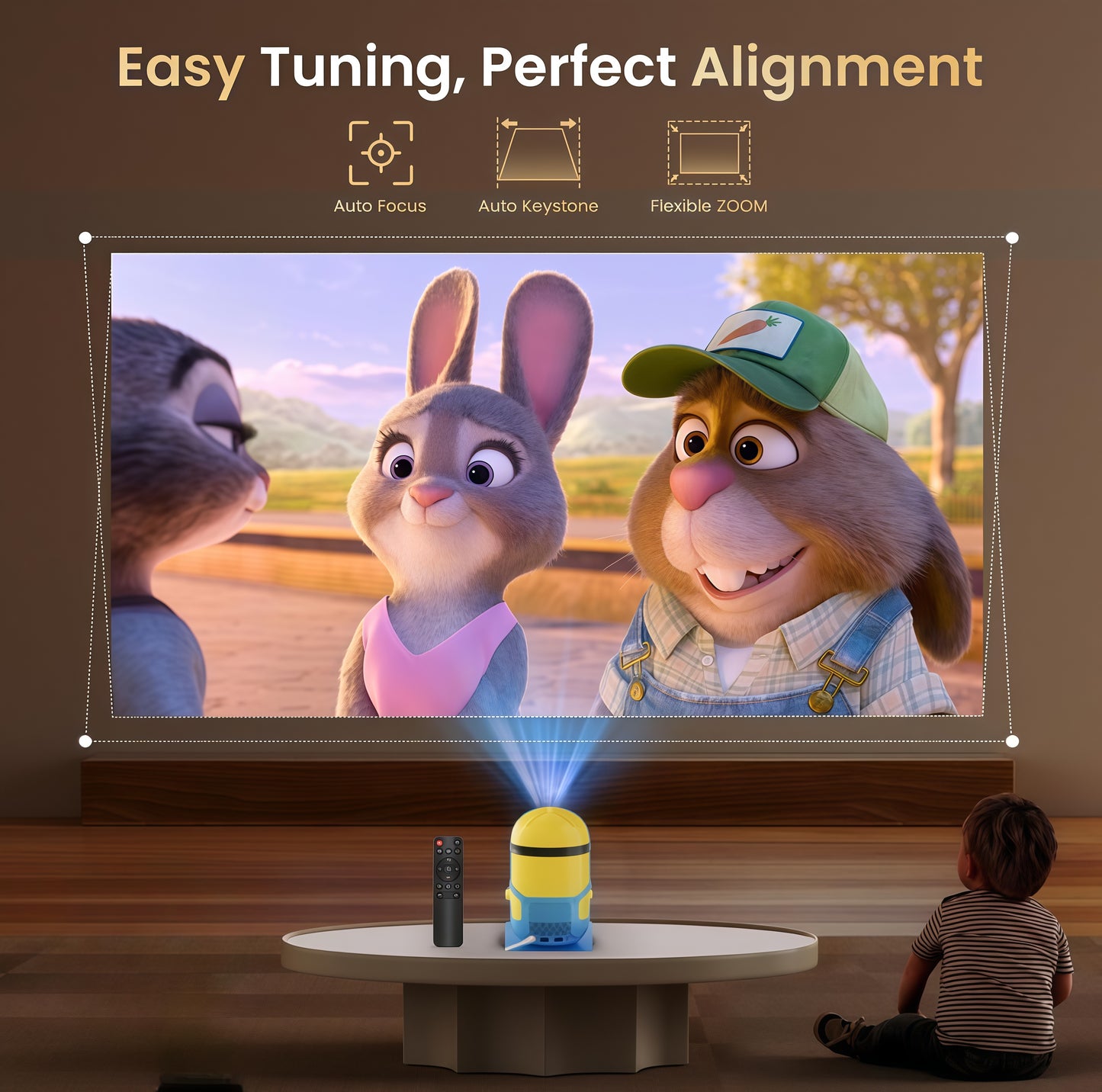 BananaPro™ Projector 4K 1080P Full HD